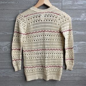 Say What? Shirts & Tops - Open knit beige cardigan girls size small Say What? Shirts & Tops - Open knit beige cardigan girls size small
